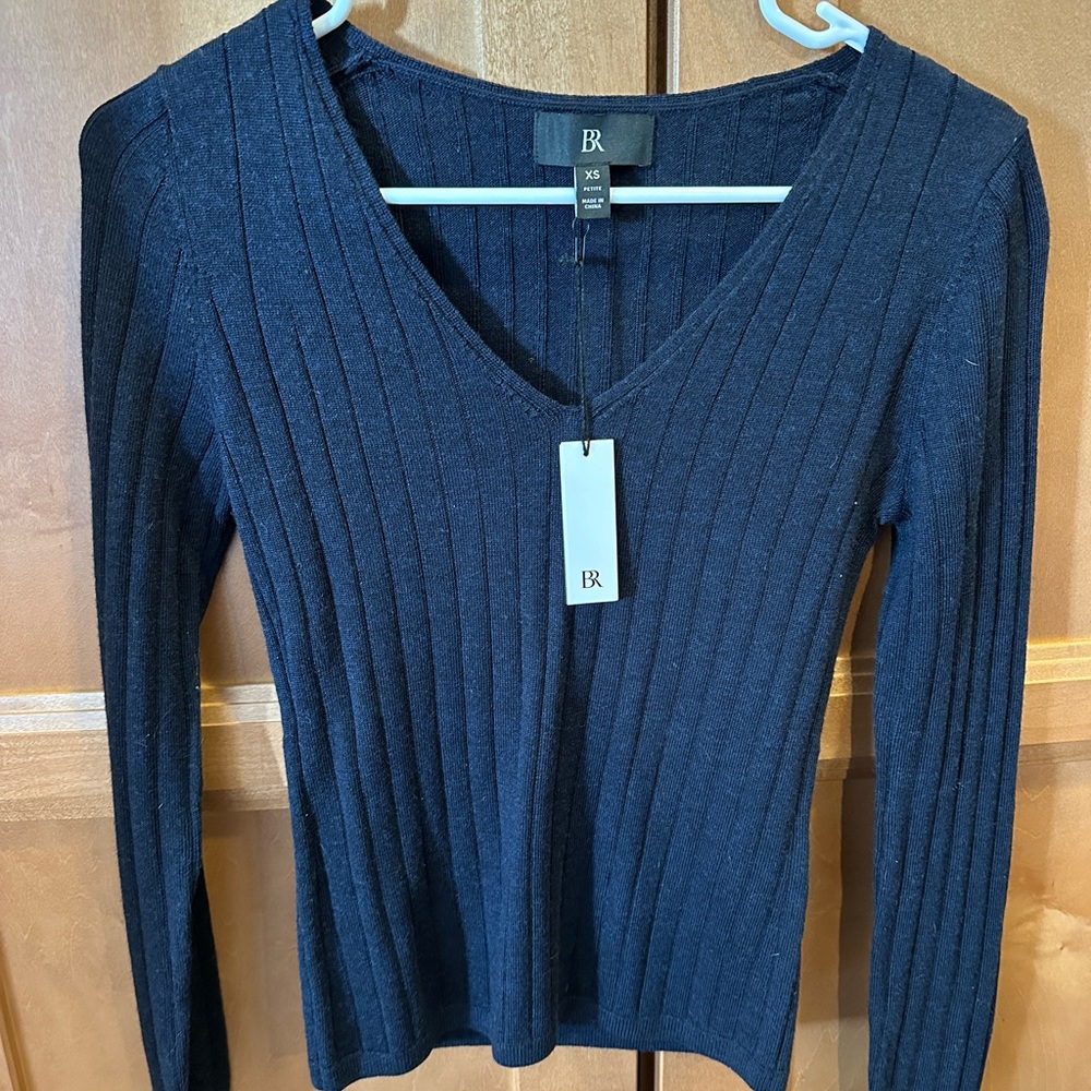 Banana Republic Nezha Merino V-Neck Sweater
